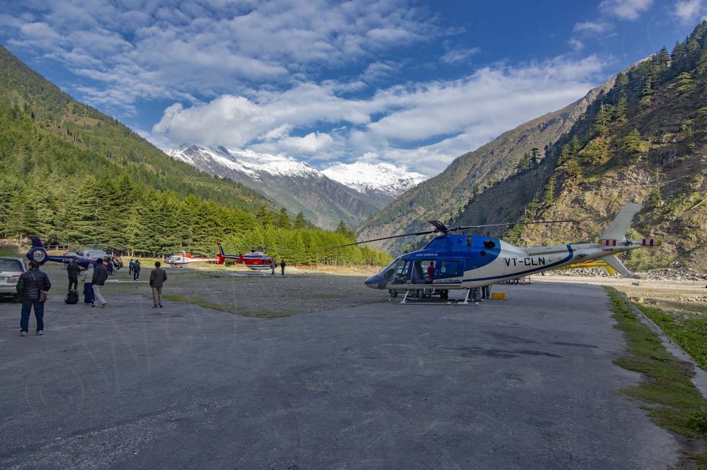 Chardham yatra by helicopter